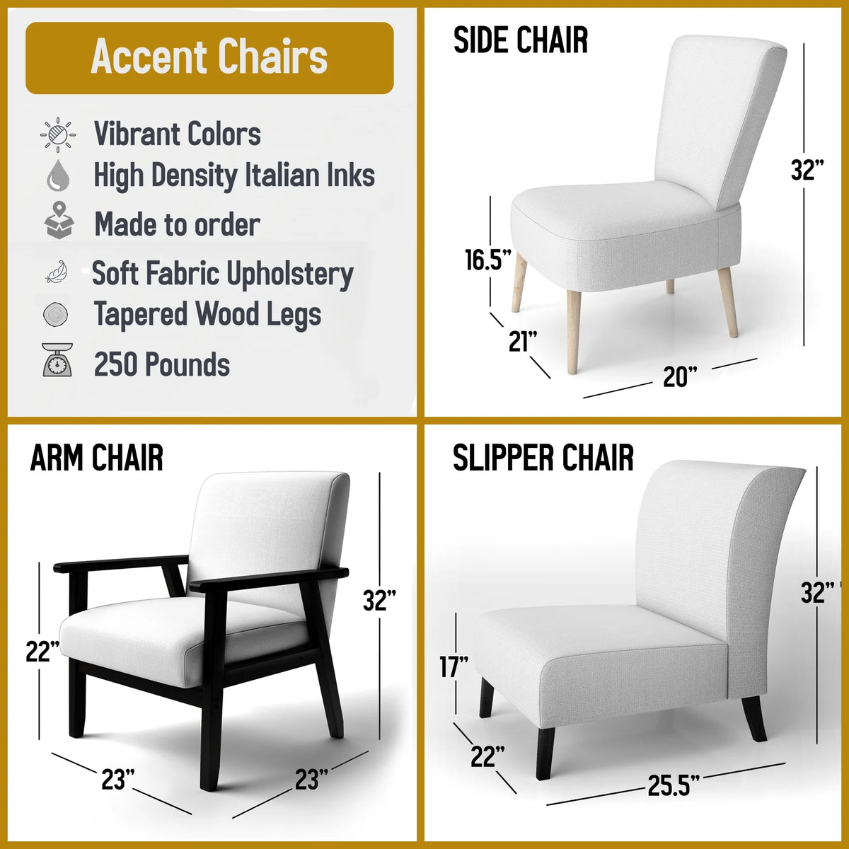 Upholstered Traditional Accent Chair N569289