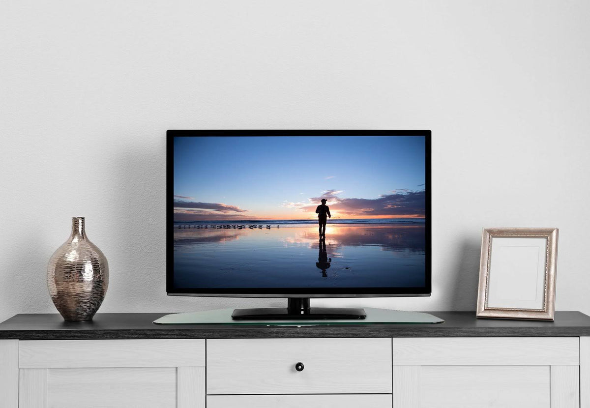Clear TV Turntable Stand Q84759