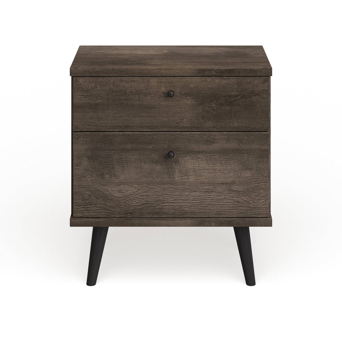 Tan 2-Drawer Nightstand B7434