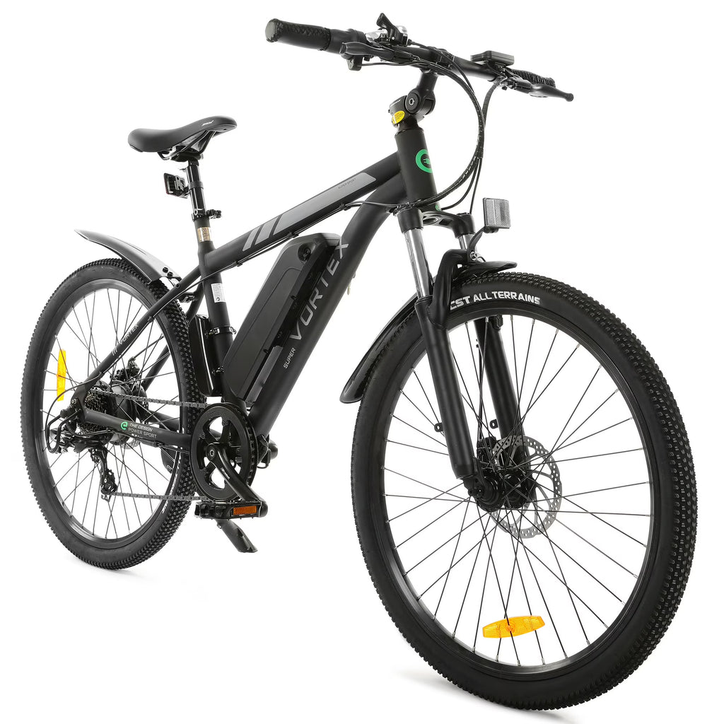 Black 26 In. 36 V 350 W 12.5 AH 7 Speed Electric Bike I670