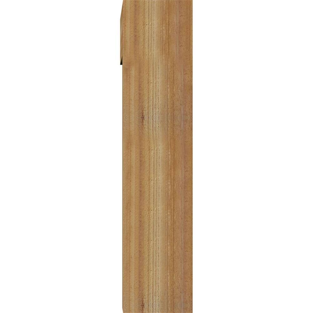 8x22W x 24x22D x 36x22H Western Red Cedar Bracket with Offset Brace M992514