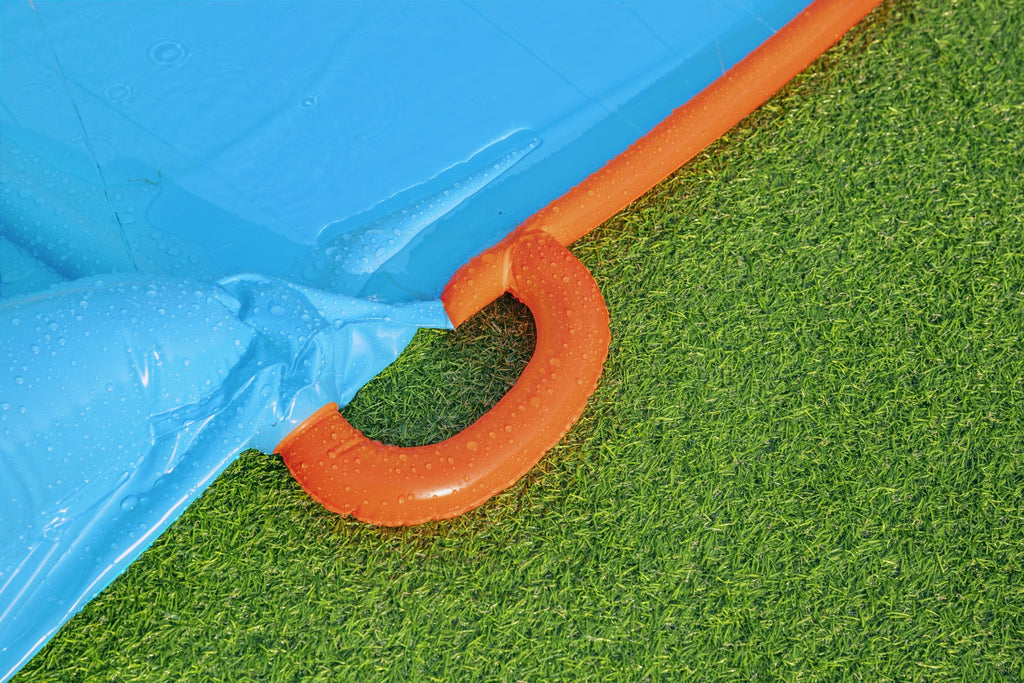 16' Triple Water Slide with Splash Ramp J777