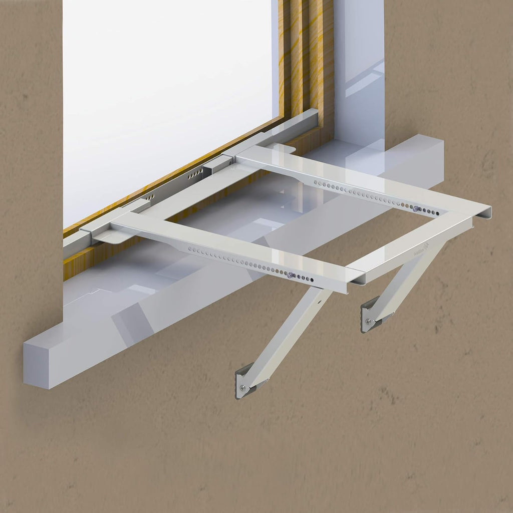 Window Air Conditioner Mounting Support Bracket, Heavy Duty Steel, Pack of 2 G892542