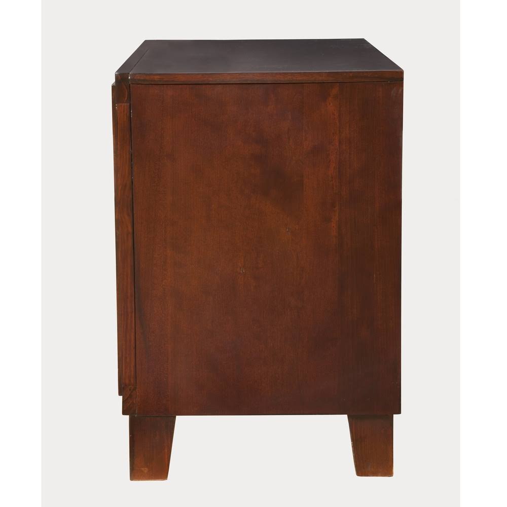 Cherry Solid Wood Nightstand 2 Drawer R361