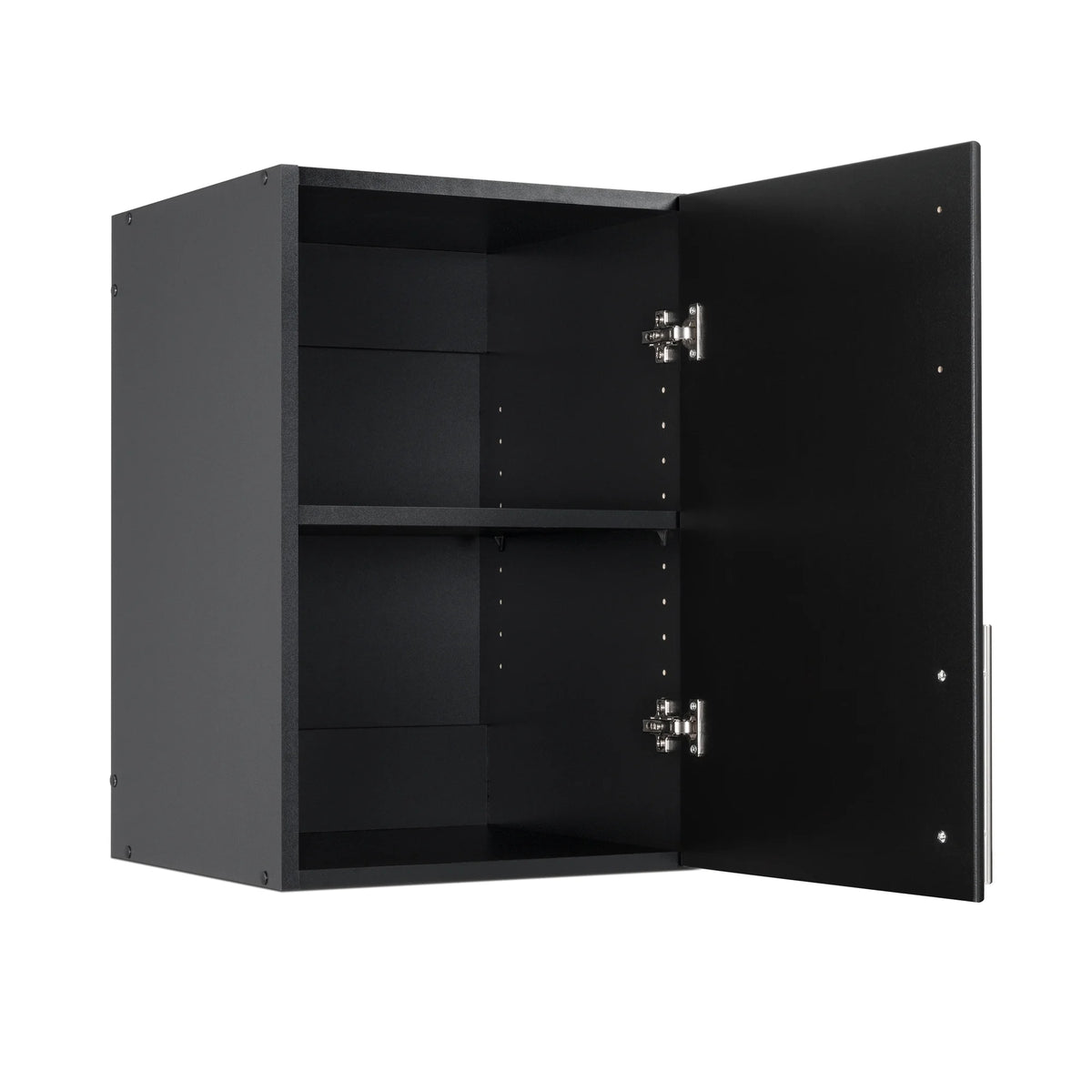 Black 16" Wall Cabinet with 1 Adjustable Shelf P79681