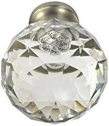 Clear Glass With Brushed Base A5217