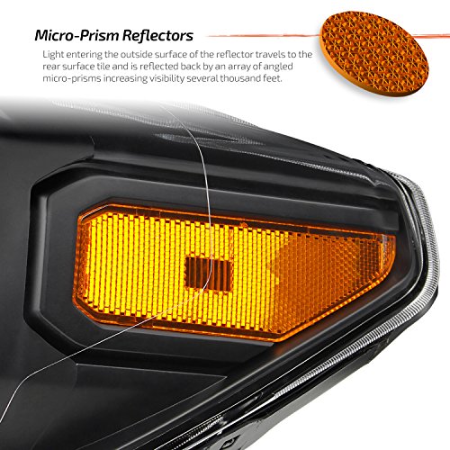 Black Sequential LED Projector Headlights X98523
