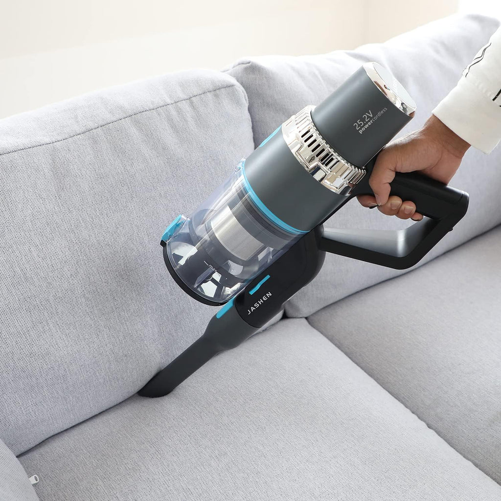 Cordless Vacuum Cleaner with Auto Mode, Lightweight Stick Vacuum, 350W Suction, 4-in-1 V809
