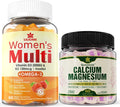 Plant Based Calcium Supplement + Womens Multivitamin Gummies I790622