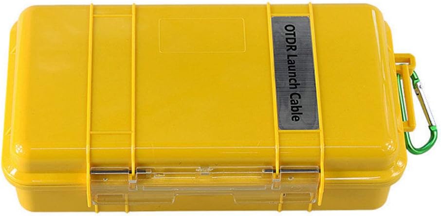 Fiber Optic OTDR Launch Cable Box G652D Singlemode 9/125 SC/APC-SC/APC Connector (2000M) T2627