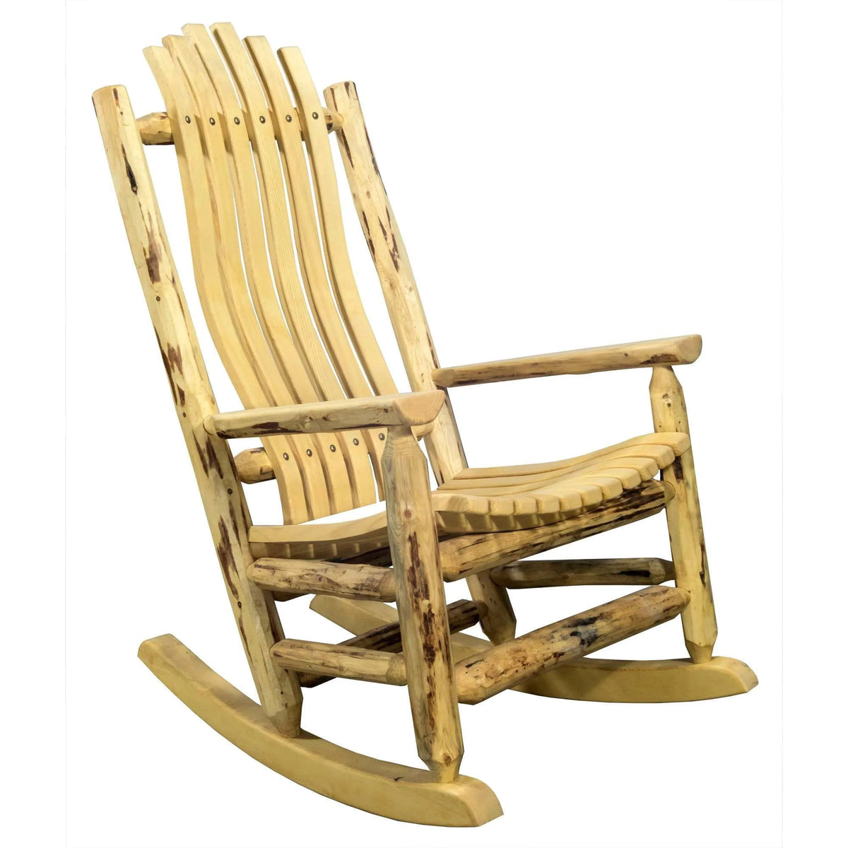 Adult Log Rocker A1326