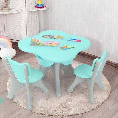 Mint 3 Piece Activity Table and Chair Set X971