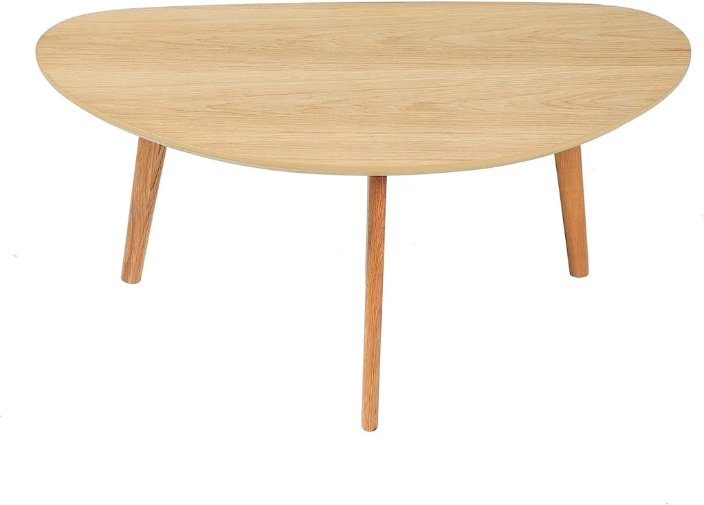 Small Black Oval Coffee Table T44836