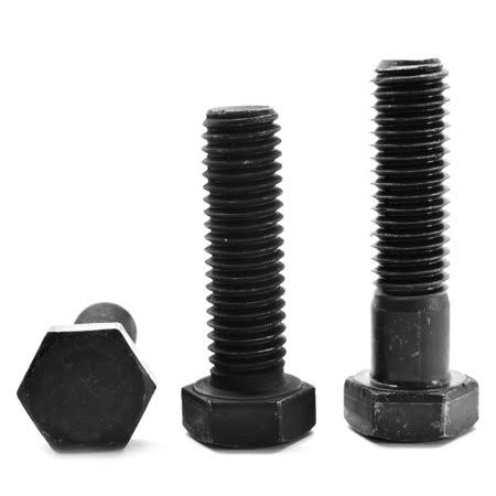 5/8 inch-18 x 5 inch Fine Thread Grade 5 Hex Cap Screw Medium Carbon Steel Black Oxide Pk 10 R509531
