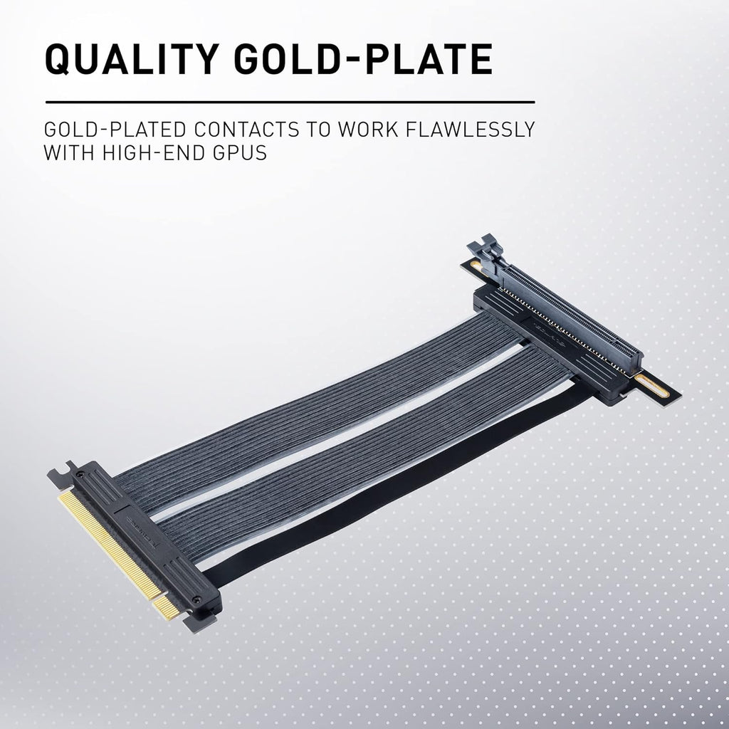 PCIE 4.0 Right Angle Riser Extension Cable W71393