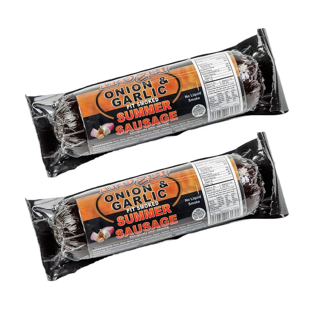Summer Sausage Onion Garlic Pack of 2 W321
