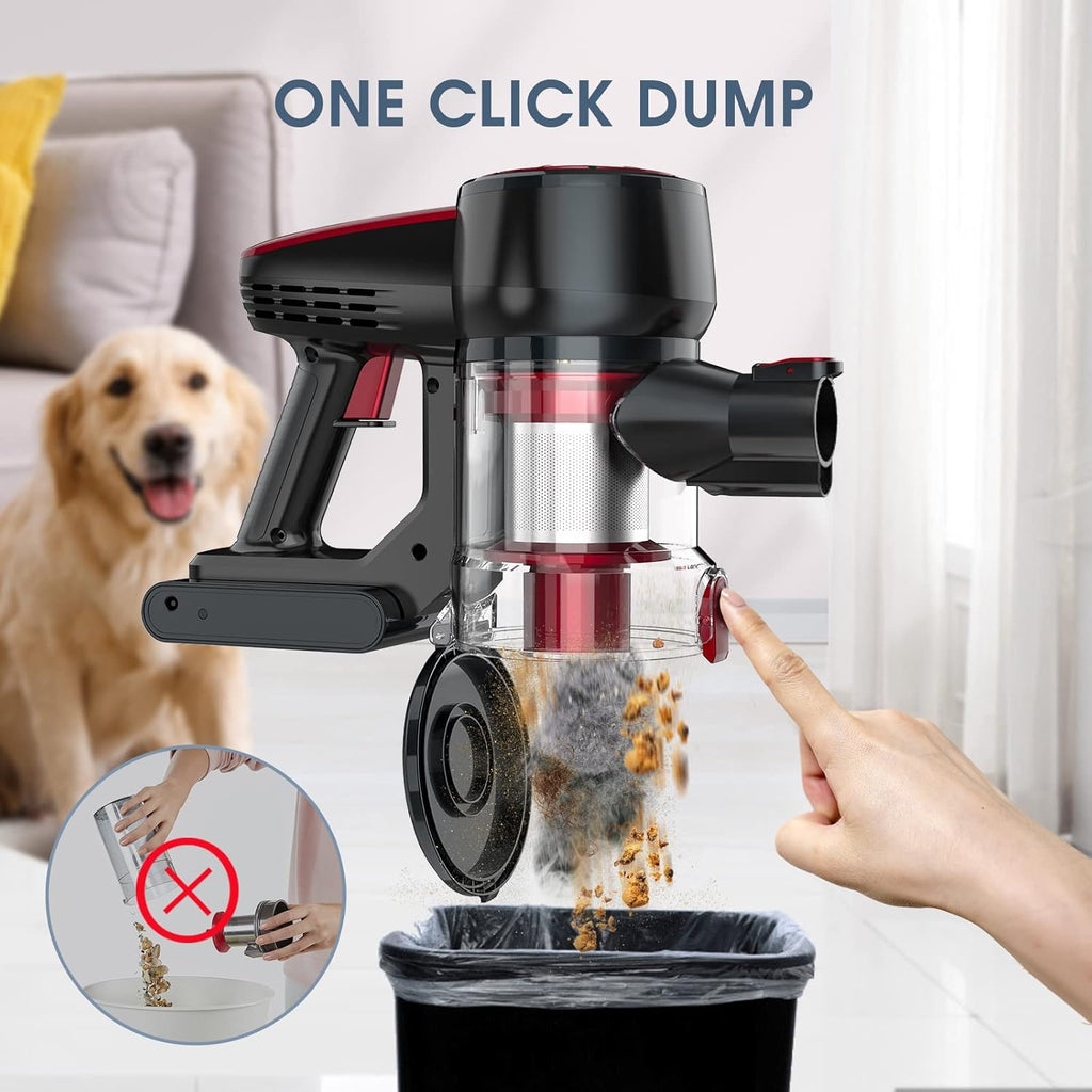 Cordless 250W Stick Vacuum Cleaner with LED Display Q2651