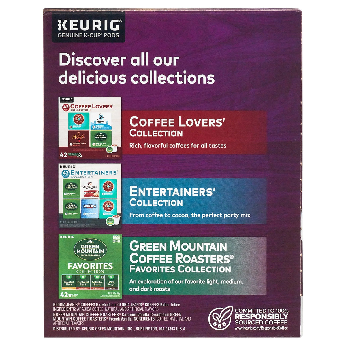 Flavored Variety Coffee K-Cup Pods, 42 Count E145