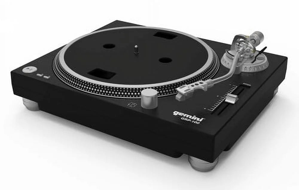 Black Belt Drive USB Turntable with Built-In Preamp X164031