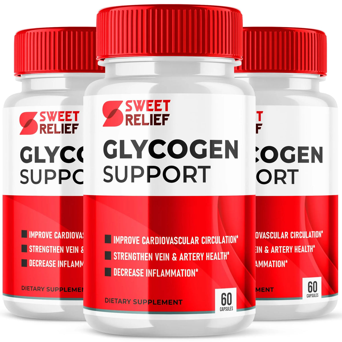 3 Pack Glycogen Support Capsules 180 Capsules V503157