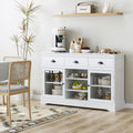 White 3 Drawer Sideboard Buffet X818300