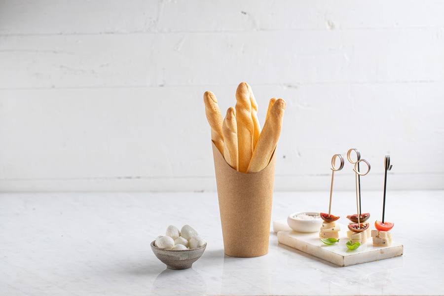 Mini White Square Dish D7622