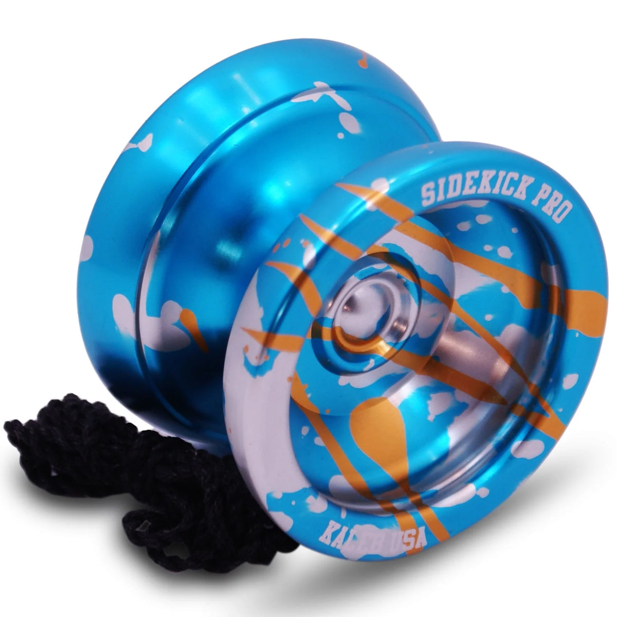 Blue Gold Silver Splashes Professional YoYo M86707