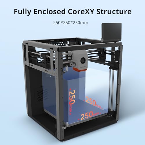 3D Printer with ACE PRO, 600mm/s High Speed, 320℃ Hotend, Built-in Camera 250*250*250mm V1336