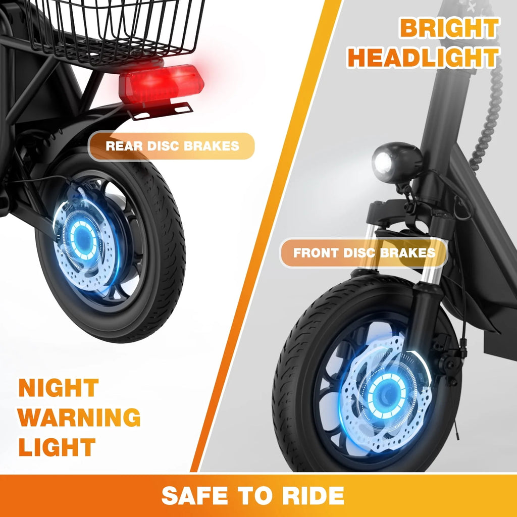 Electric Scooter with Seat H27400
