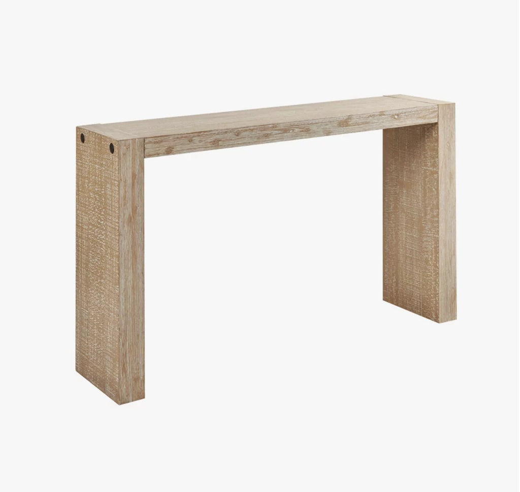 Natural Wood Console Table Z7694