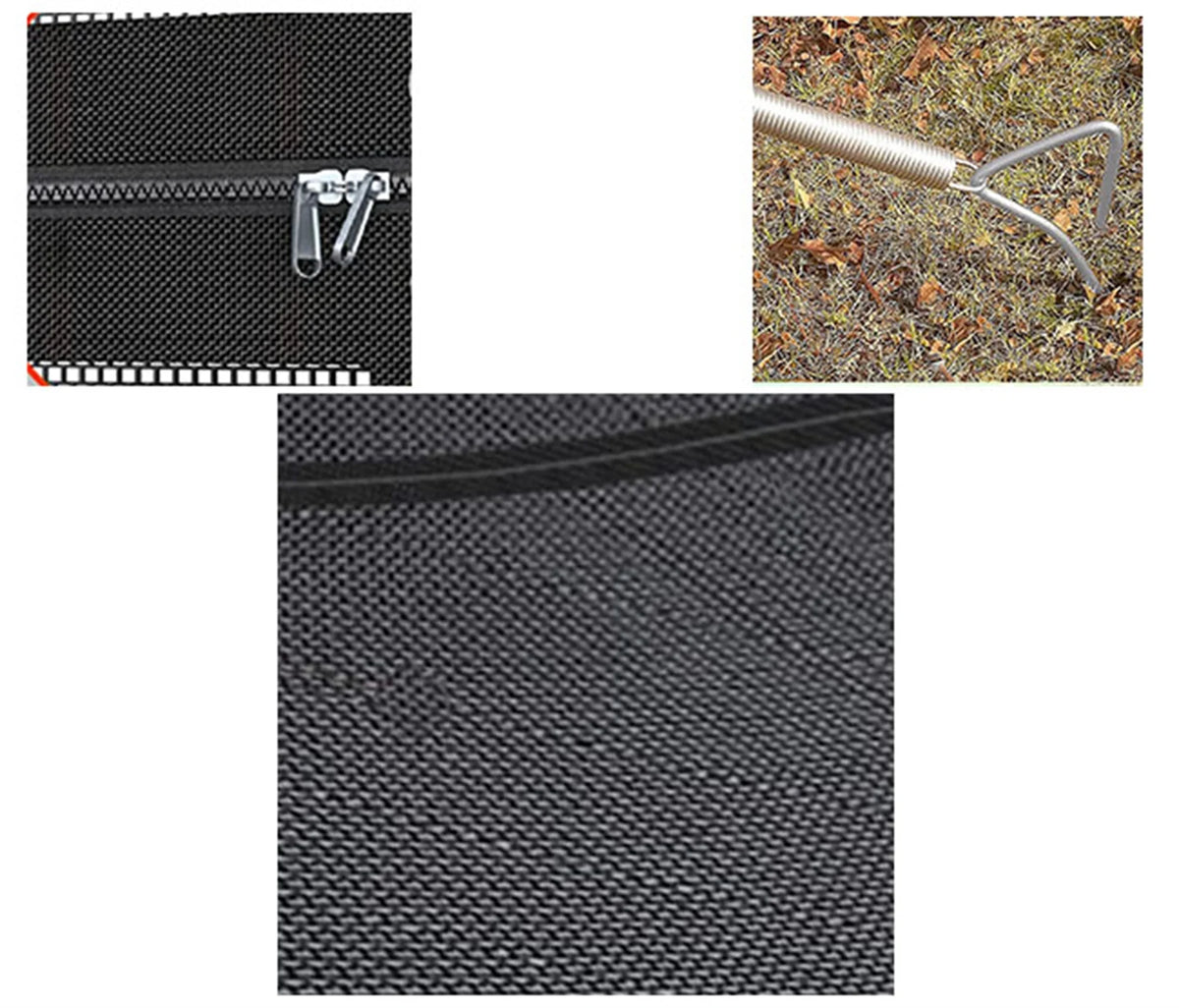 RV Awning Shade Screen 8x17.3’ with Zipper Q318489