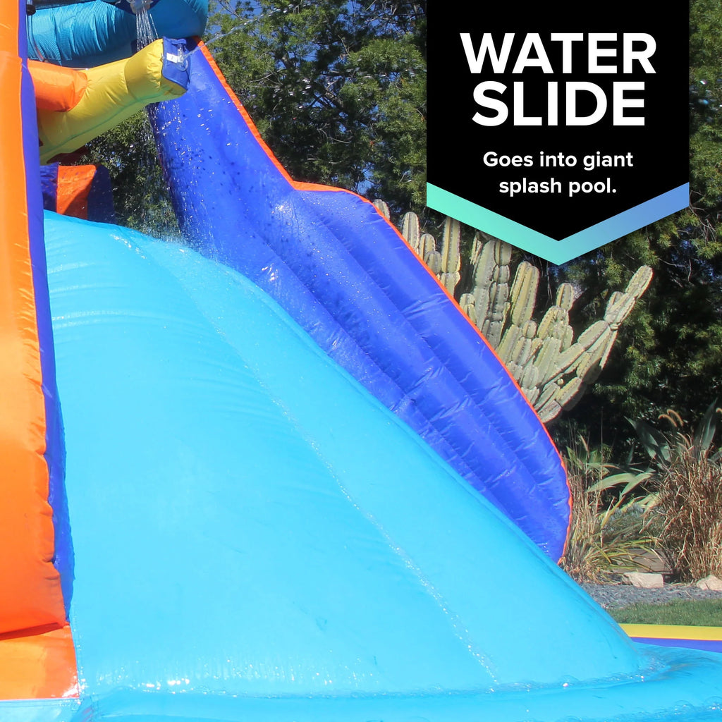 Inflatable Water Slide with Heavy Duty Blower J535