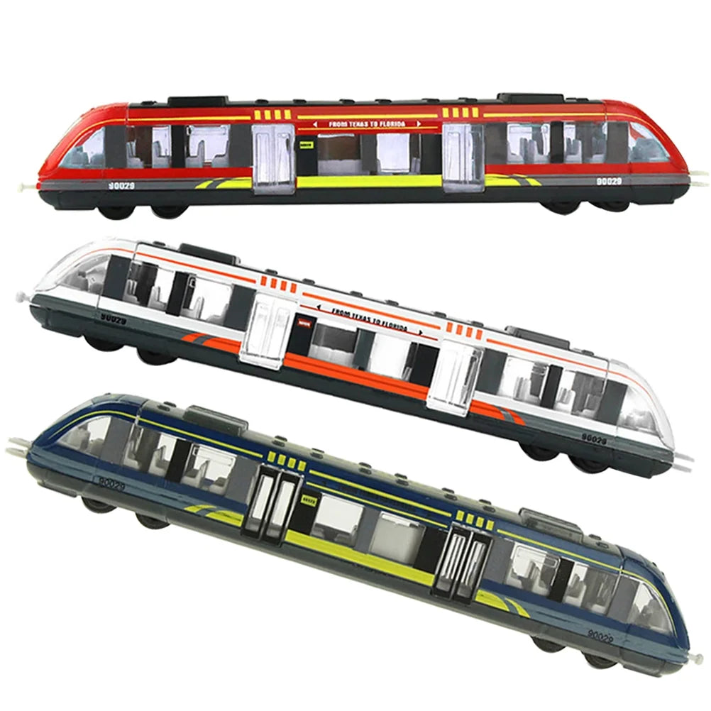 3pcs Simulation Electric Train Toy M8974