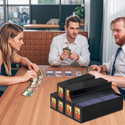 Black Magnetic Trading Card Storage Box 4 Pack N254927