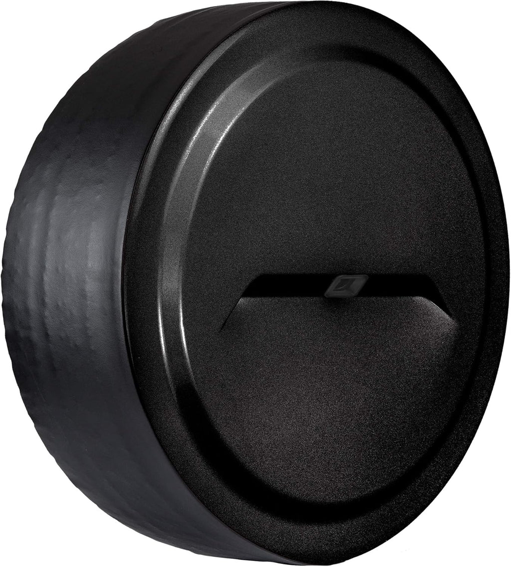 32 Black-Textured Rigid Tire Cover with Back-up Camera P994385