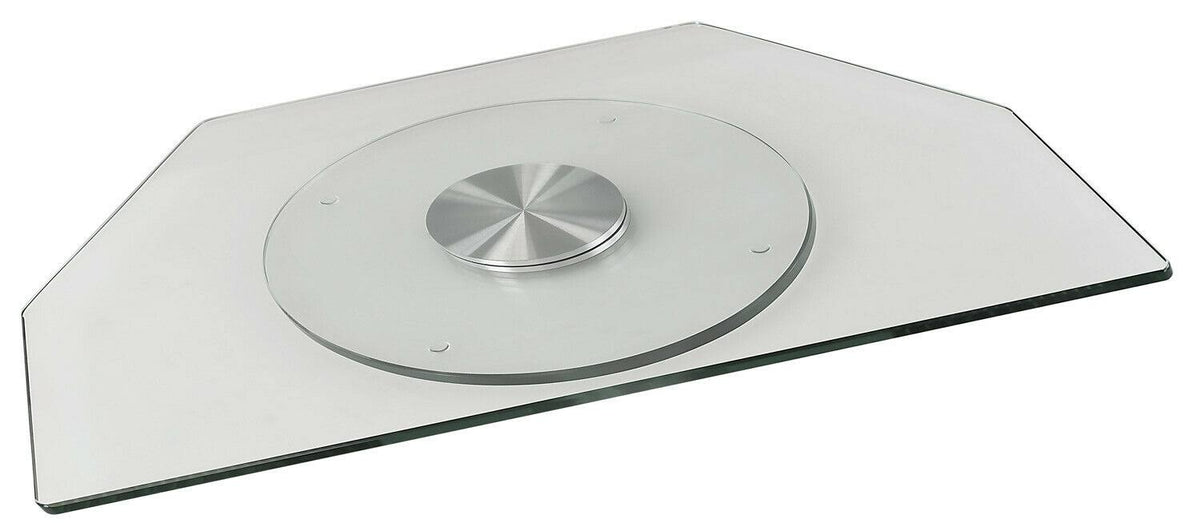 Clear TV Turntable Stand Q84759