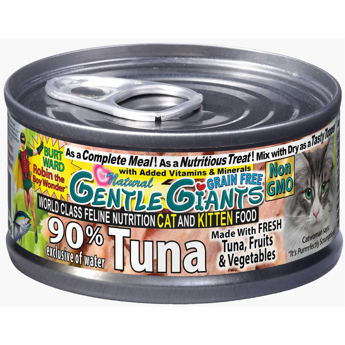 Natural Non-GMO Tuna Cat & Kitten Can Food P99889