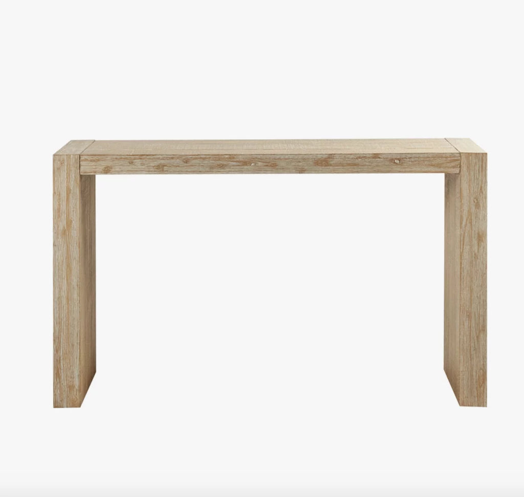 Natural Wood Console Table Z7694