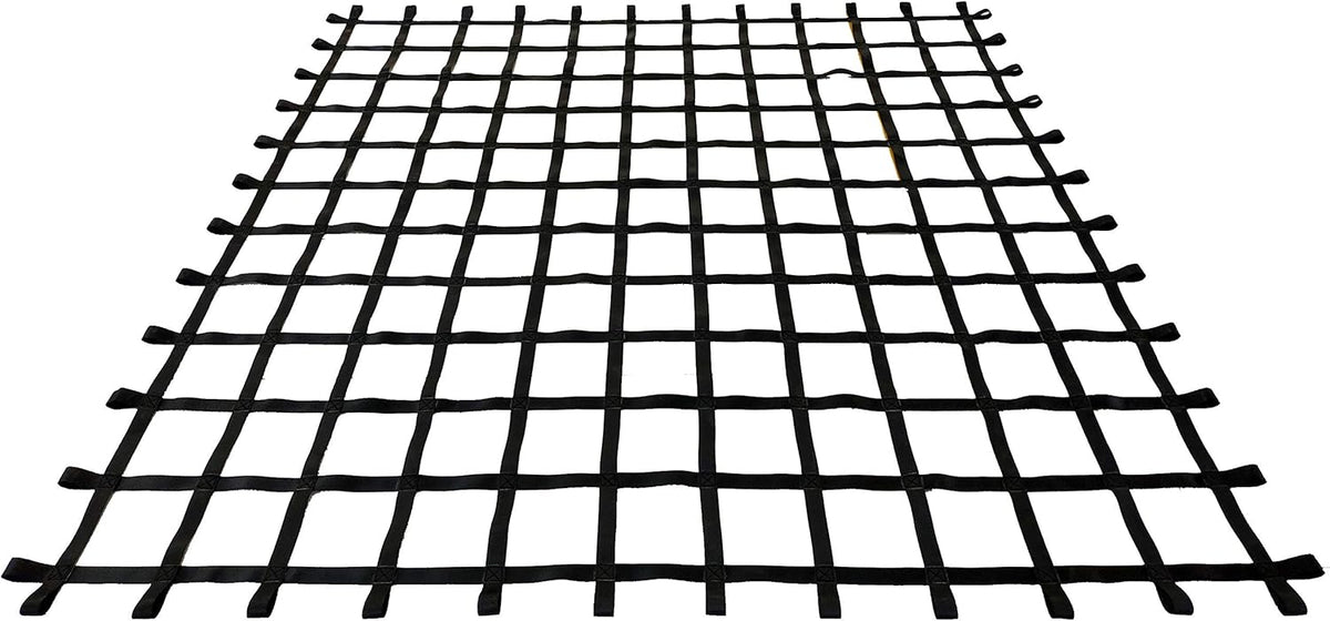 10 ft x 10 ft Black Heavy Duty Climbing Cargo Net W377446