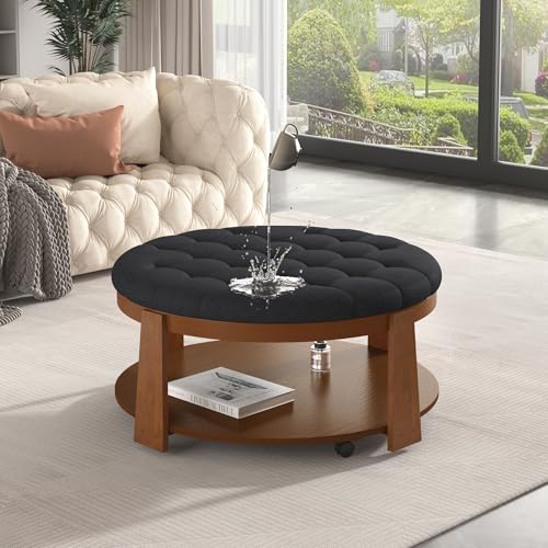 2 Piece Nesting Rattan Coffee Table Set H3371