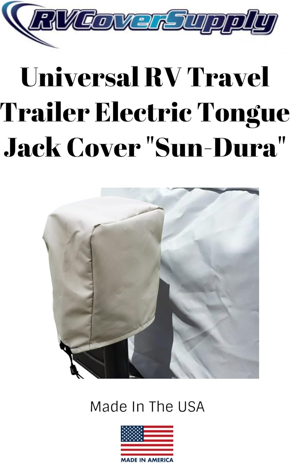 Tan Pack of 2 Electric Tongue Jack Cover Q581765