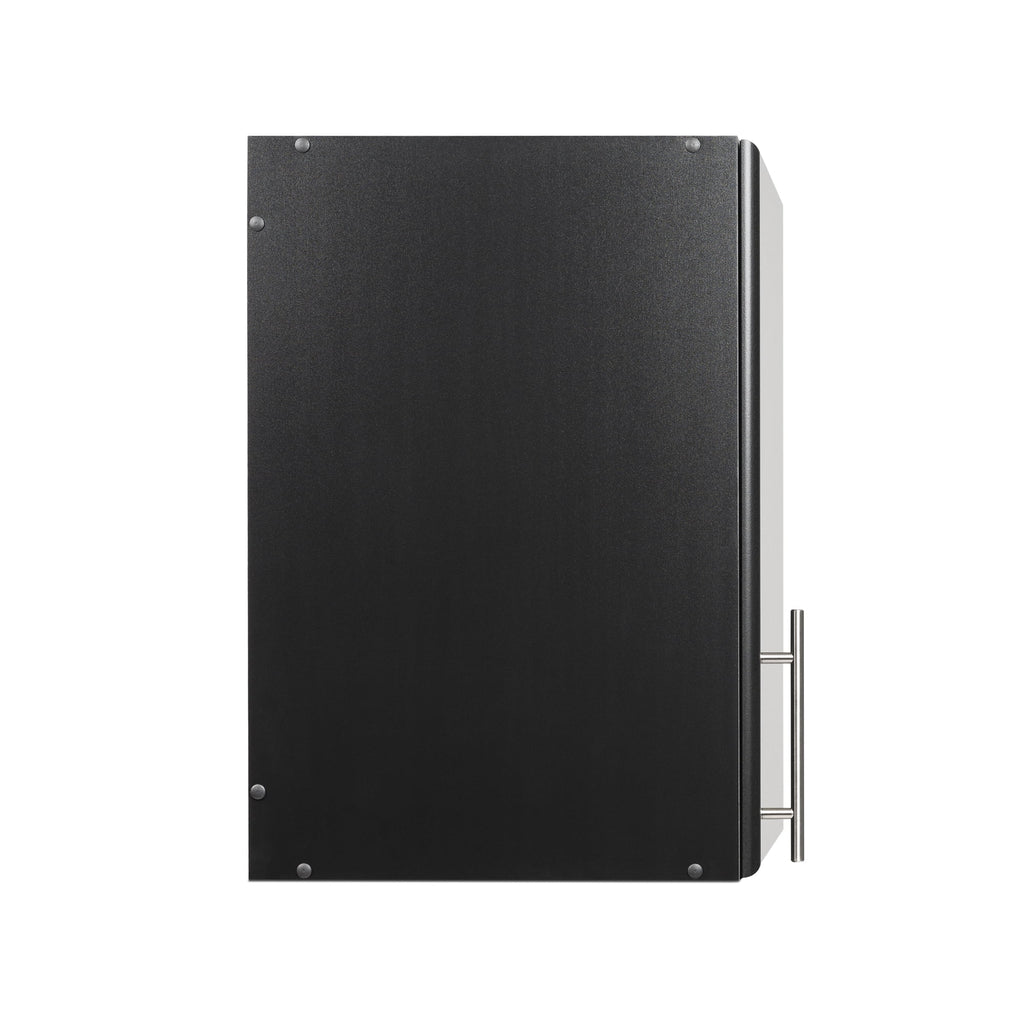 Black 16" Wall Cabinet with 1 Adjustable Shelf P79681