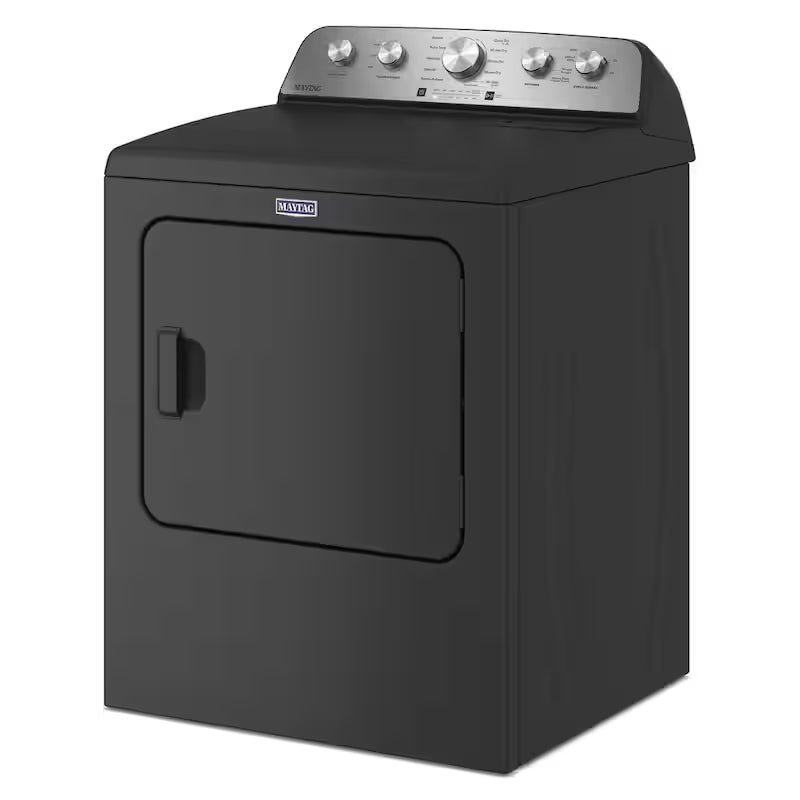 7.0 cu. ft. Vented Front Load Gas Dryer in Volcano Black P66091