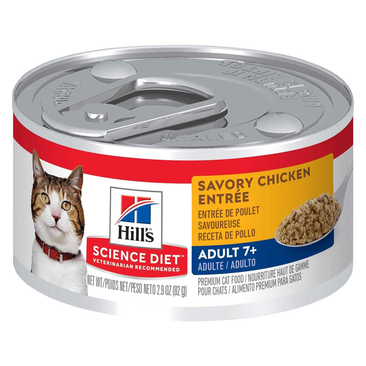 Adult 7+ Chicken Entree Cat Food E695