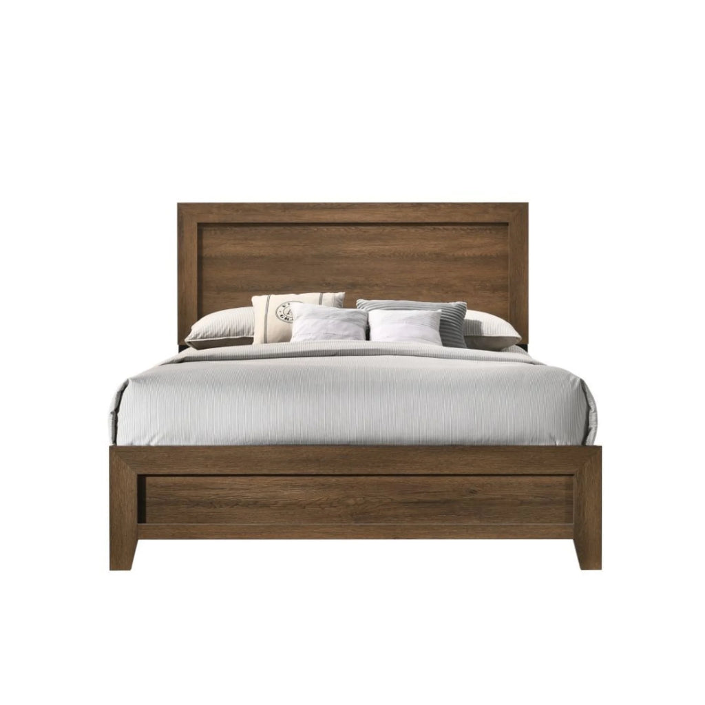 Queen Bed in Oak R80237