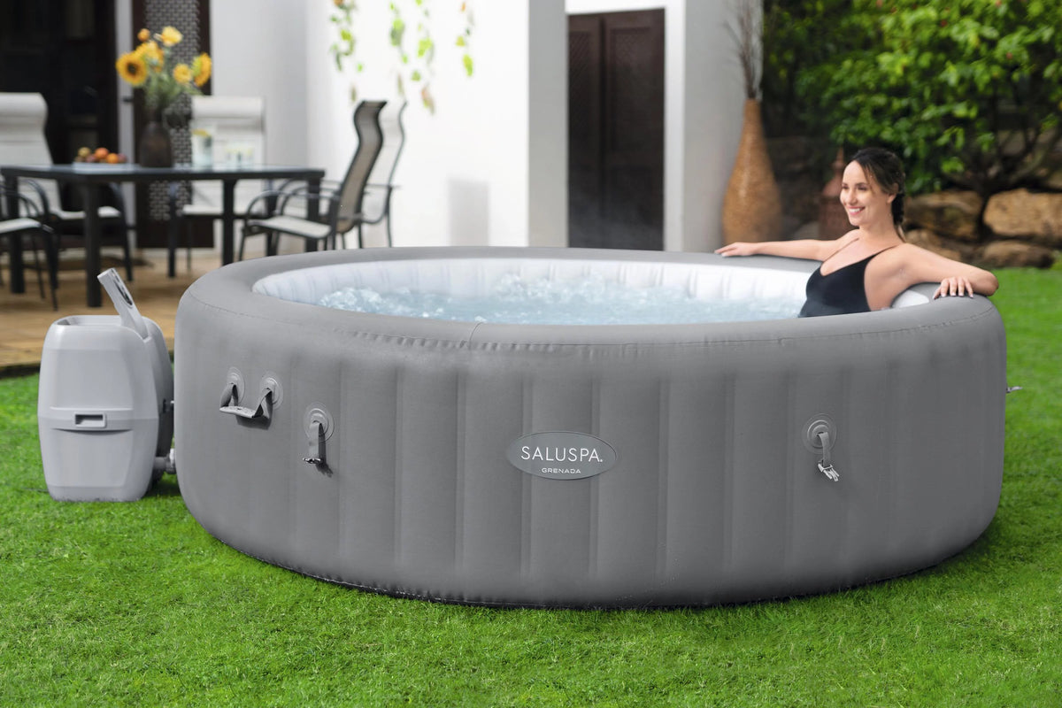 6-8 Person Inflatable Hot Tub Spa X81444