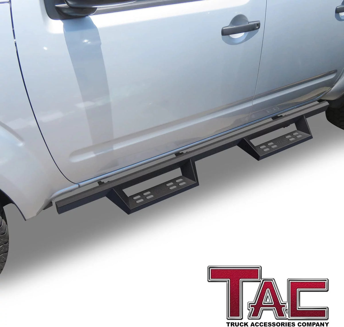 Black 2pcs Running Boards Side Steps R31773