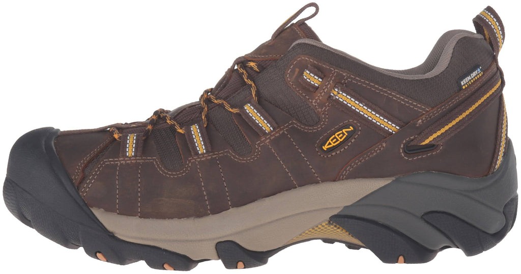 Waterproof Wide Cascade Brown/Golden Yellow Hiking Shoes F8568