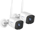 4MP Outdoor Security Camera with IP66 Waterproof and Night Vision N2558