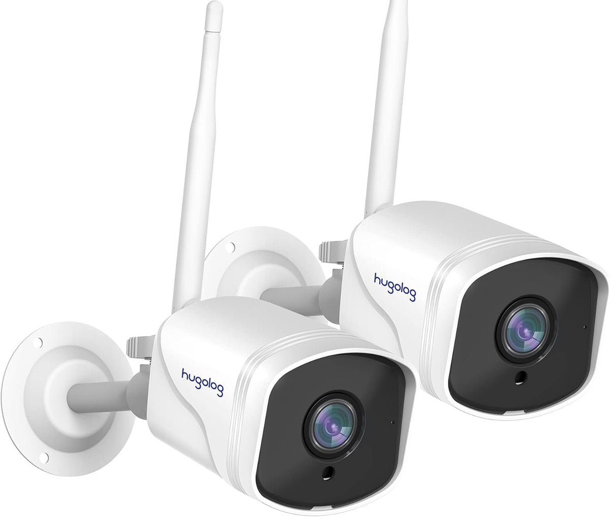 4MP Outdoor Security Camera with IP66 Waterproof and Night Vision N2558